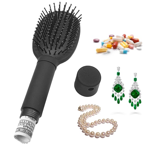Storage Comb Hidden Compartment for Money Cash Jewelry Mini Keys