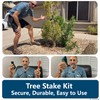 Tree Stake Kit – Heavy Duty Tree Stakes and Supports