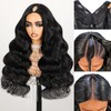 SUPERLOOK V Part Wig Human Hair Body Wave Glueless Wigs