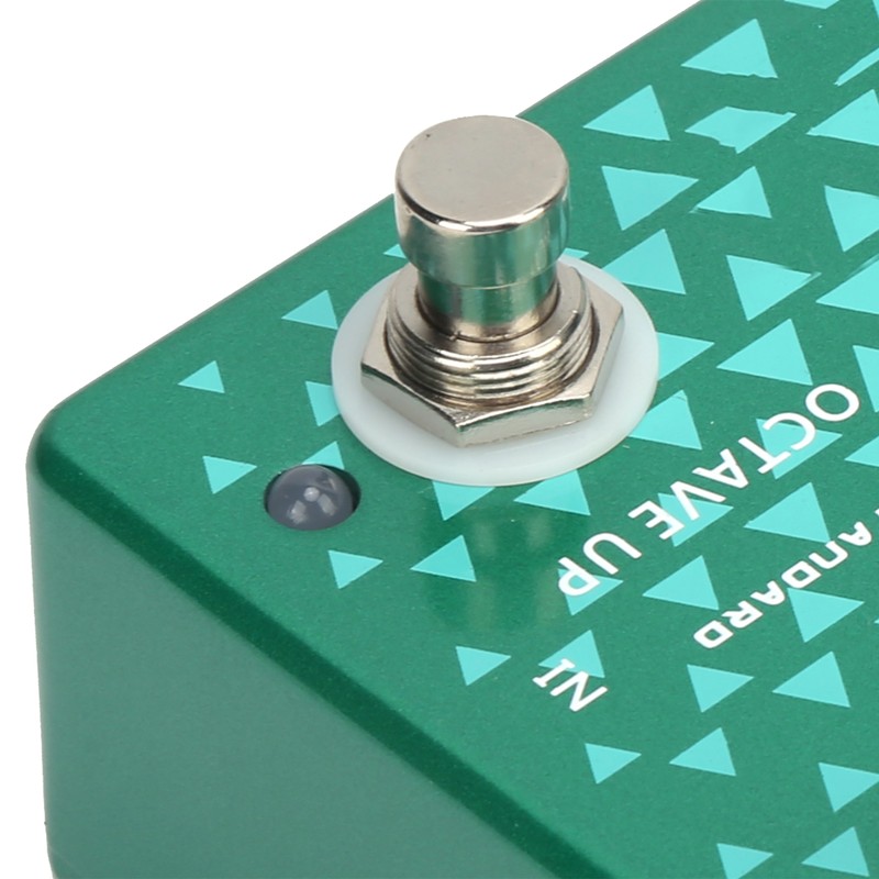 Distortion Guitar Pedal Octave Instrument Accessory with True Bypass Design