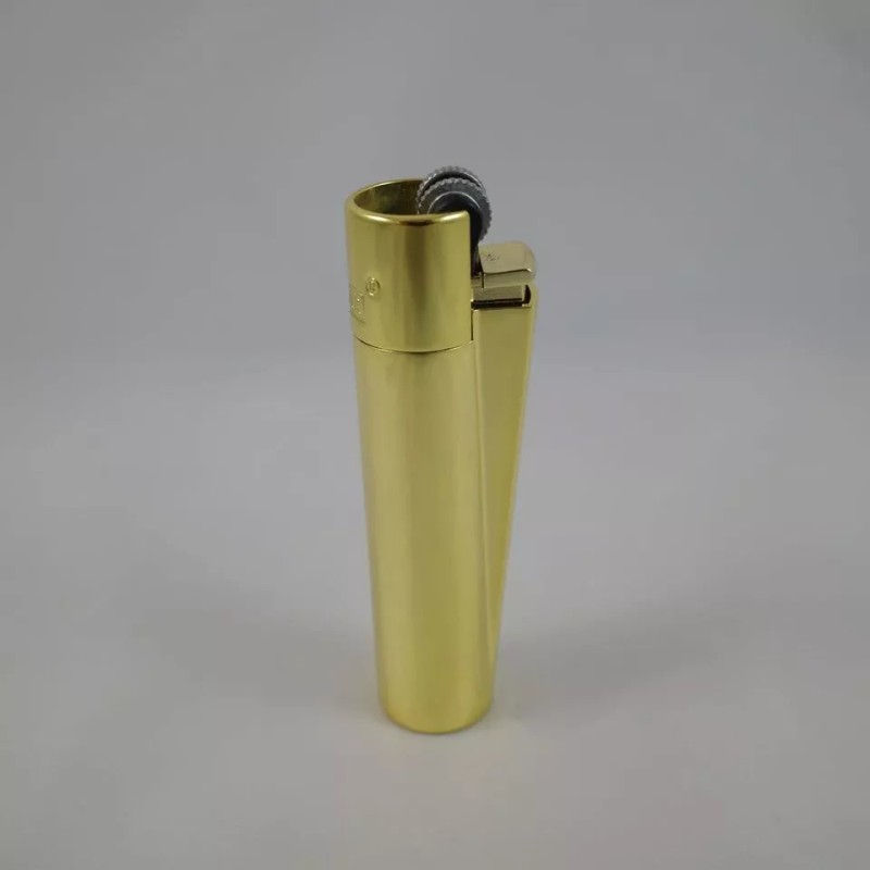 Clipper NEW CLIPPER Metal Lighter Shiny Gold finish - Gift
