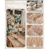 FuSenYuan Beige Cheesecloth Table Runner 10 Ft 1 Pcs Gauze