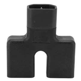 IEC320 C14 to Dual C19 Power Adapter Copper Conductor PVC Shell Y Type Splitter Power Adapter ‑