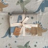 nidito High-Quality Organic Baby Blanket Cotton Beige Dino - 100%