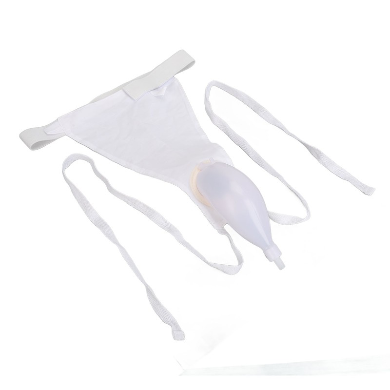 Men Urine Collector Bag Reusable Urinal Pee Holder 1000mL Wearable