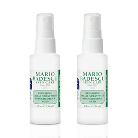 Mario Badescu Repairing HOCl Facial Spray with Hypochlorous Acid – Soothes & Hydrates Angry, Irritated Skin, Reduce Redness & Flare-Ups – pH Balancing, Non-Irritating Cleanser, 2 Fl Oz (Pack of 2)