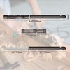 Pack of 8 Concealed Brackets, Shelf Brackets, Invisible Wall Brackets,