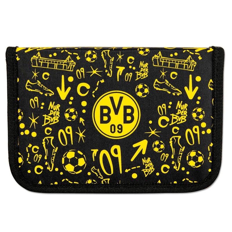 BVB Borussia Dortmund School Case Filled Pencil Case