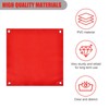 Pack of 8 Red Flags Weatherproof Warning Flag Warning Sign
