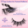 Bepholan Fales Eyelashes 7-14mm Natural Look 3D Volume Eyelashes Pack