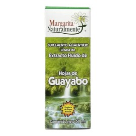 Hojas De Guayabo Extracto 50 ml Margarita Naturalmente                                                                                                