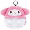 Skater ZRNP1-A Sanrio My Melody Plush Pouch with Reel