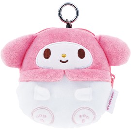 Skater ZRNP1-A Sanrio My Melody Plush Pouch with Reel