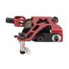10 Wraps Coil Tattoo Machine Iron Frame Red Hollow Butterfly