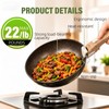 MENGBEI Detachable Pot Handle Wood-Like, Universal Detachable Pot Handles,Pot Handles