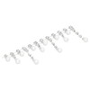 4Pcs Crystal Claw Chain Trimming Fringe Simulation Diamond Chain for