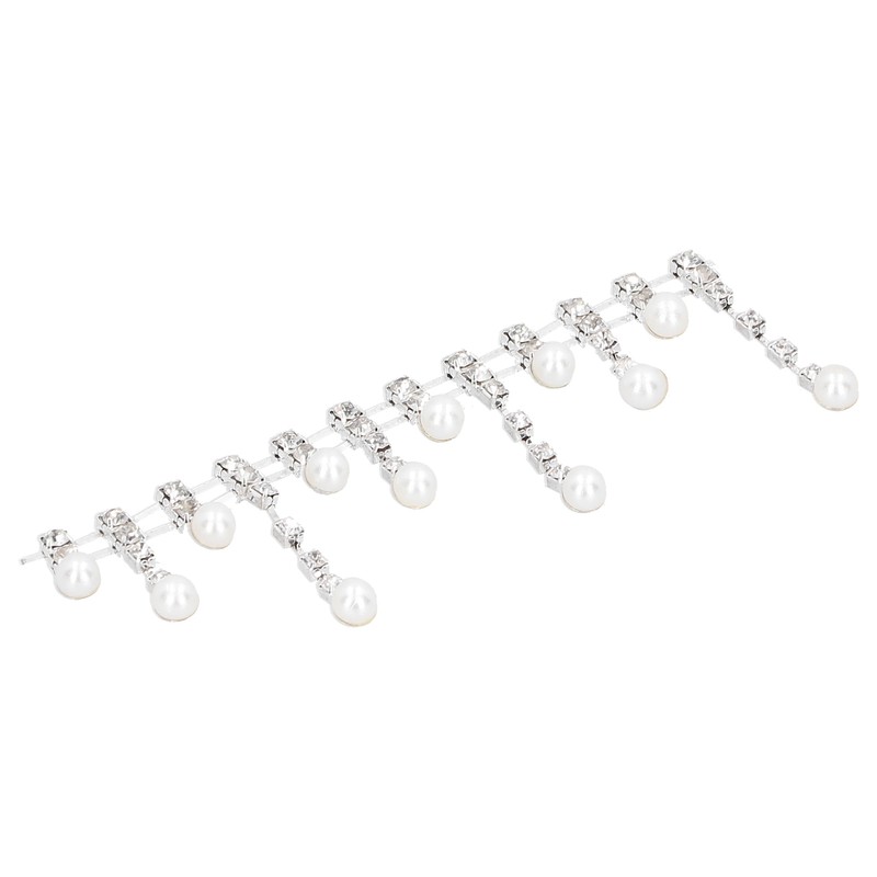 4Pcs Crystal Claw Chain Trimming Fringe Simulation Diamond Chain for