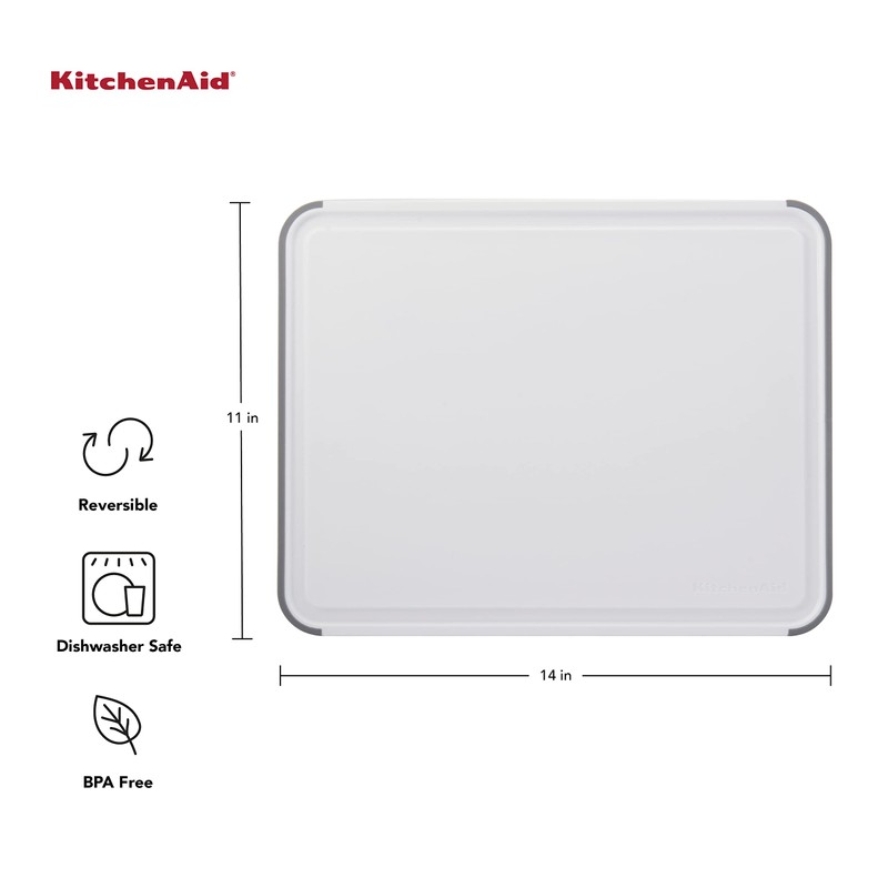 KitchenAid Classic Cutting Board with Perimeter Trench and Non Slip