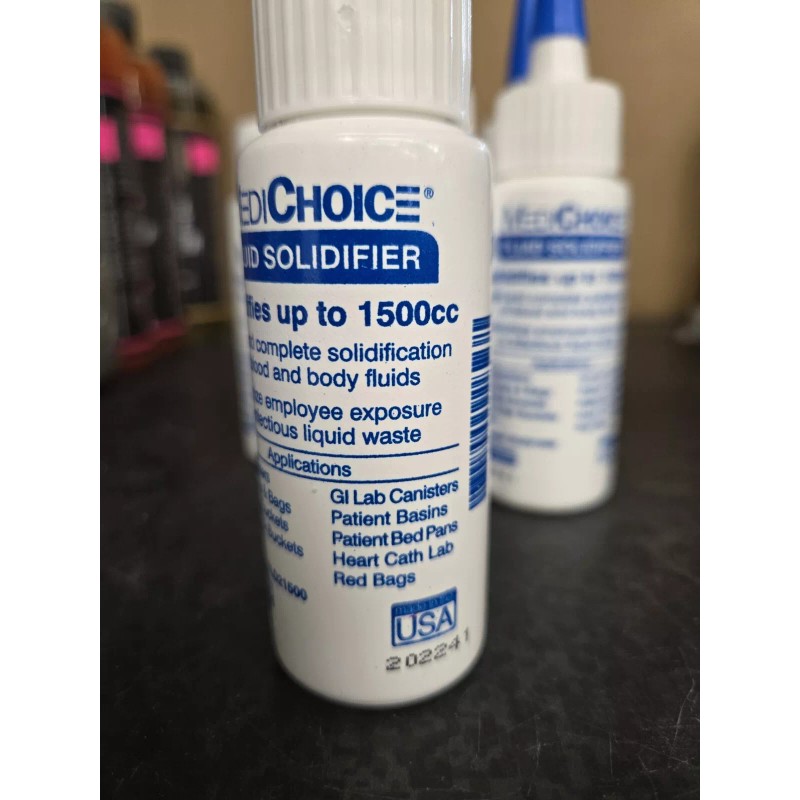 MediChoice SLD21500 Fluid Solidifier- Solidifies Up To 1500cc- LOT OF