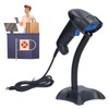 Barcode Scanner Handheld USB 1D Wired Barcode Reader With Stand