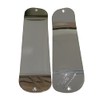 Shortbus Flashers 11'' Fishing Dodger - Dipped Mirror Chrome