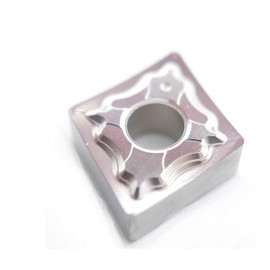 CDBP Carbide Inserts for Aluminum CNMG432 Cnmg120408-LH for Finish to semi-Finish Machining of Non-Ferrous Metal, 10PCS