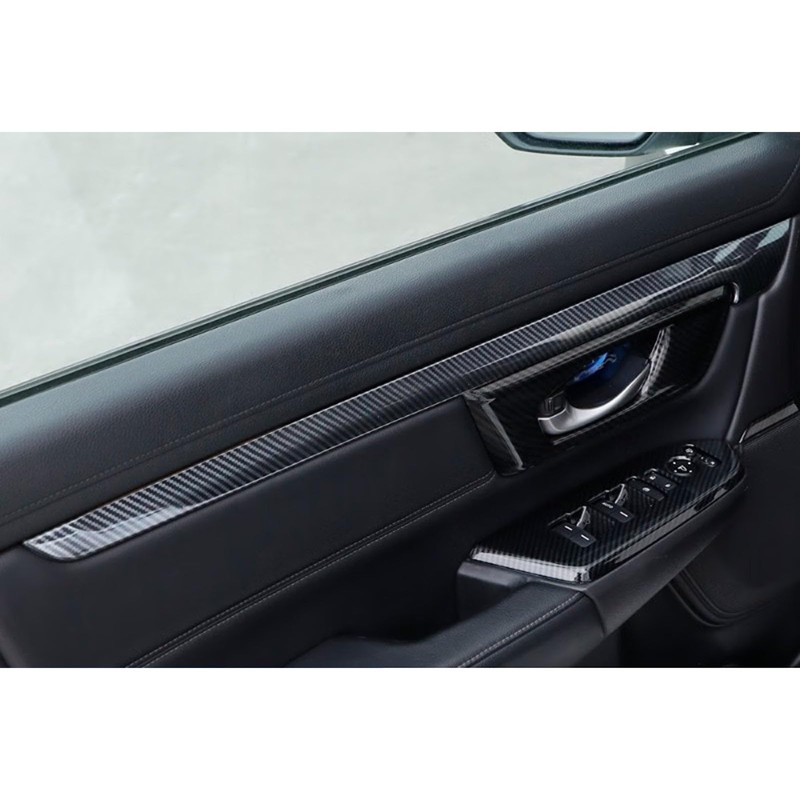 x xotic tech Interior Door Panel Stripe Molding Cover Trim,Carbon