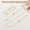Glasses Chain for Women, Stylish and Elegant Four Leaf Clover