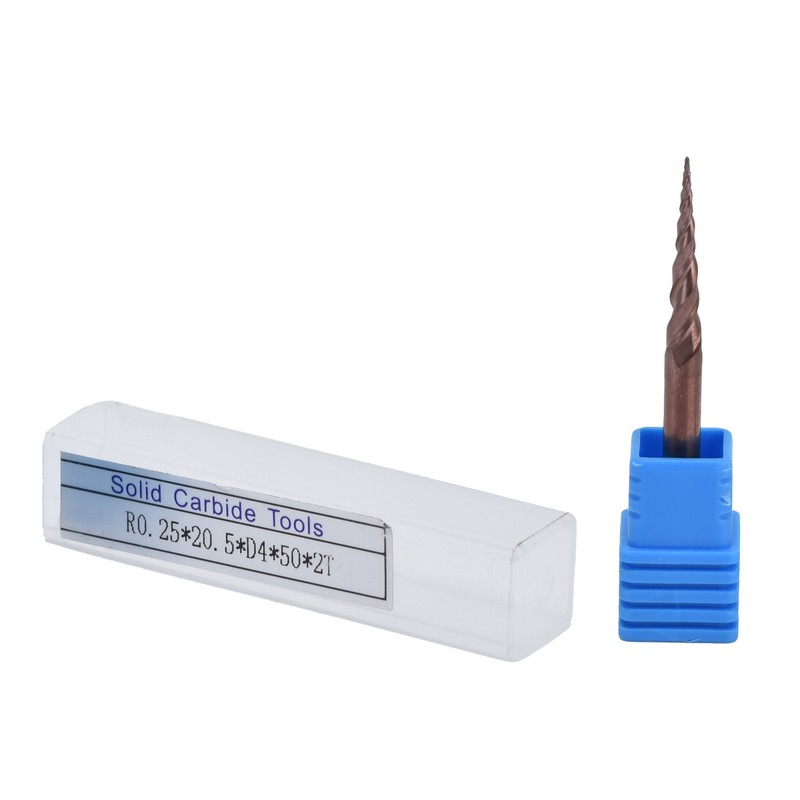 Milling Cutter Conical Ball Head Tungsten Steel Cutting Tools with