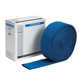 Blue Elasticated Tubular Bandage Size E - Sterogrip 8.75cm x 10m