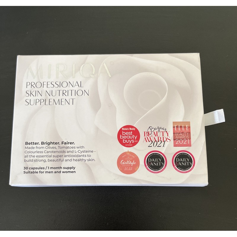 MIRIQA® Professional Skin Nutrition Supplement 30caps/1 Month Supply Exp 9/2025