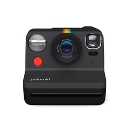 Polaroid Now 2nd Generation I-Type Instant Camera + Film Bundle - Now Black Camera + 16 Color Photos (6248)- Black
