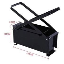 EIMSOAH Newspaper Briquette Maker, DIY Recycle Newspaper Briquette Log Brick Maker, Paper Briquette Makers, for Heating Fire Stove Home Tool