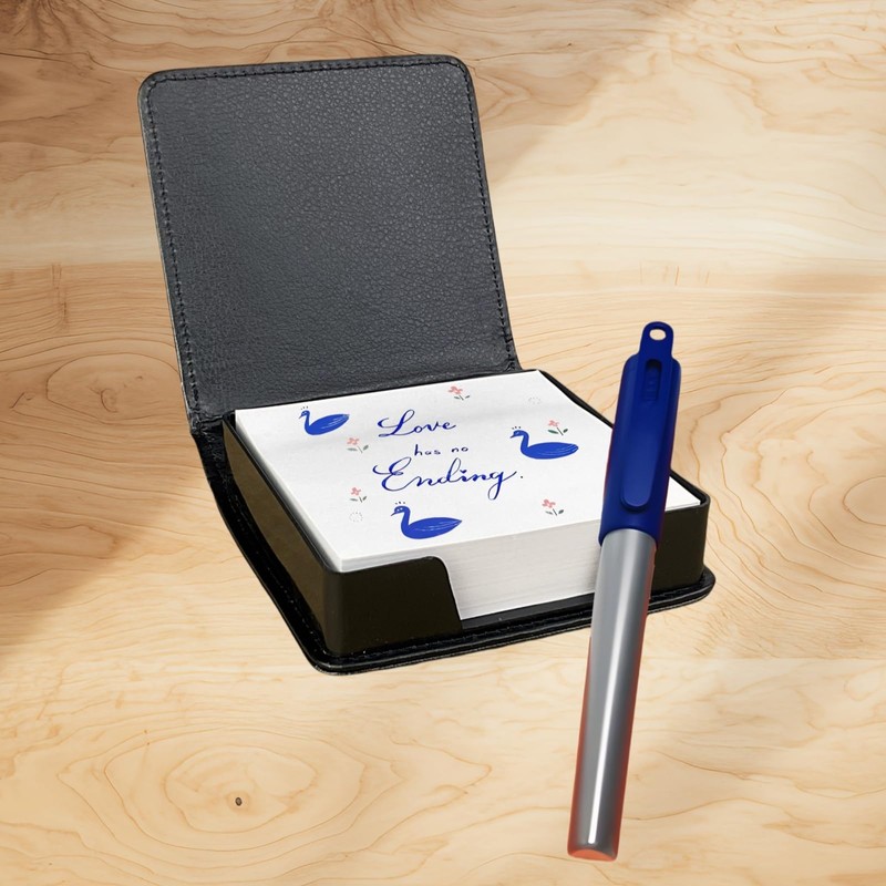 Sublimation Faux Leather Blanks Sticky Note Pad Cases 5 Packs
