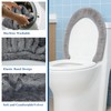 Microfiber Toilet Lid Cover – Soft, Absorbent & Machine-Washable Seat