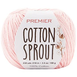 Premier Yarns Cotton Sprout Yarn - Blush 100g