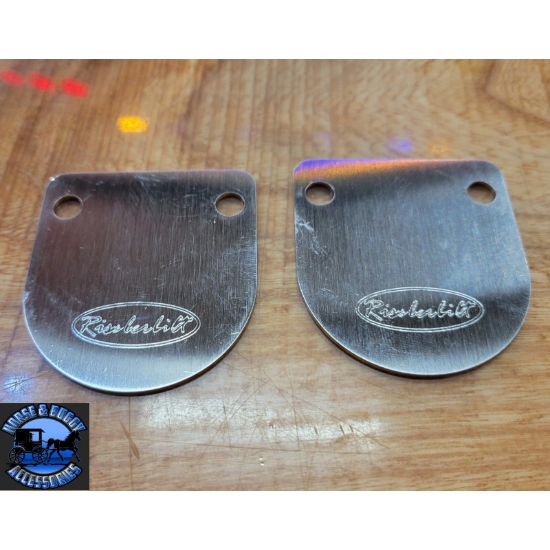 Custom Kenworth roof plate horn kit block off stainless steel