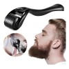 Rodillo Micro Agujas Dermaroller Crecimiento Pelo Barba F
