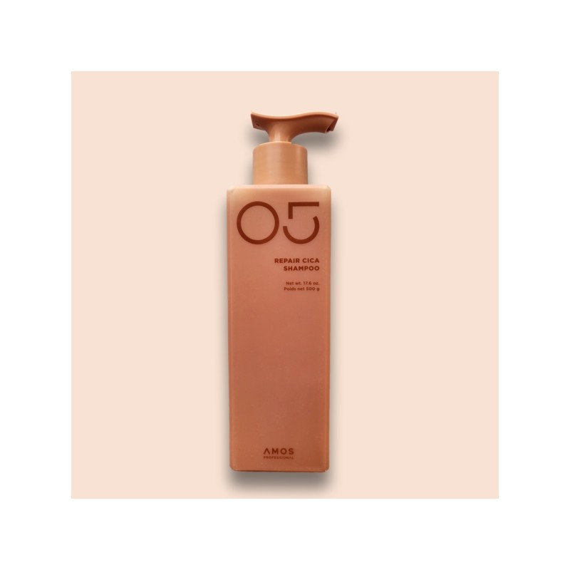 Amos Repair Cica Shampoo 500g (New Model) / 아모스 리페어