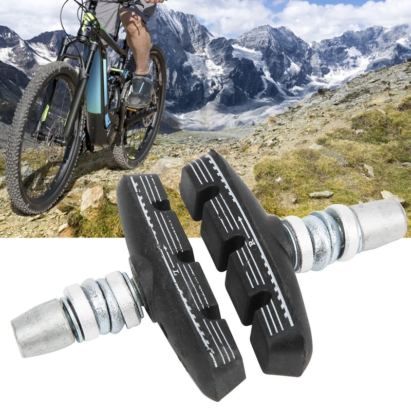 Bicycle Brake Pads, 1 Pair 55 mm Arc-shaped Foldable Bicycle