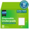 Inspire Extra Large Super Absorbent Disposable Bed Pads for Chronic