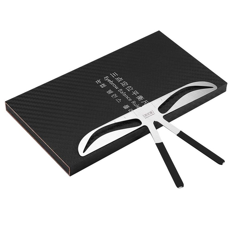 Eyebrow Stencils for Beginners, Reusable Eyebrow Ruler Women Eyebrow Drawing