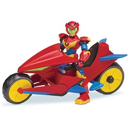 Power Players, Deluxe Vehicle with Figure, Functional Vehicle, Articulated Figure, Random Models, Toy for Children from 4 Years, PWW00