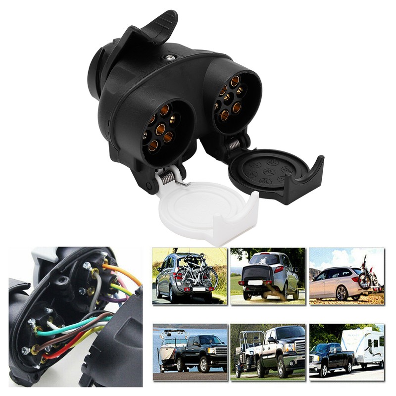 13 to 7 Pin Adapter N/S Type Waterproof Plug Socket