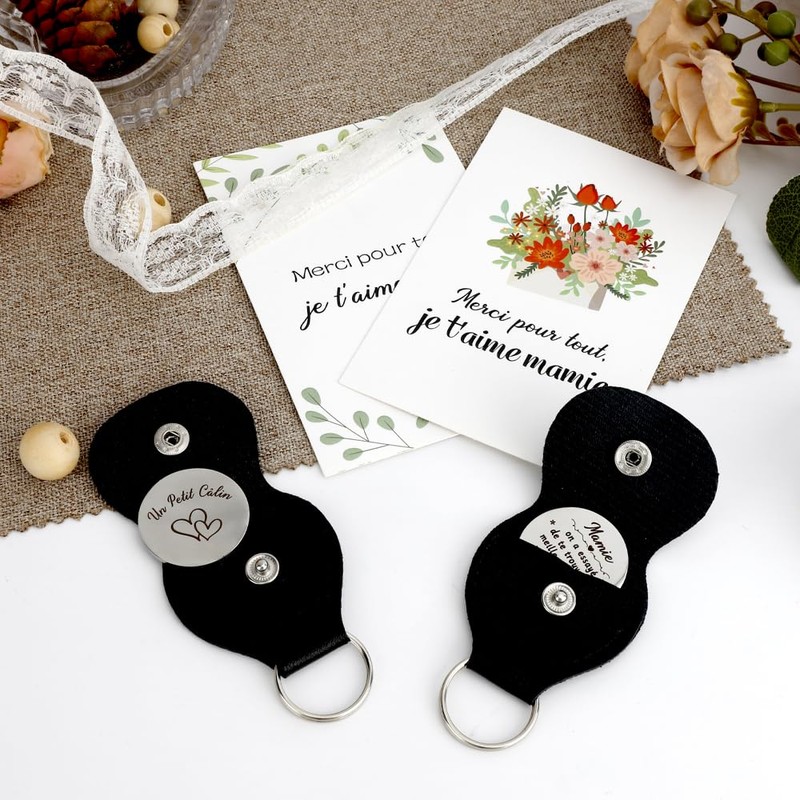 Câlin Glücksbringer Karte Oma Geschenk für Oma