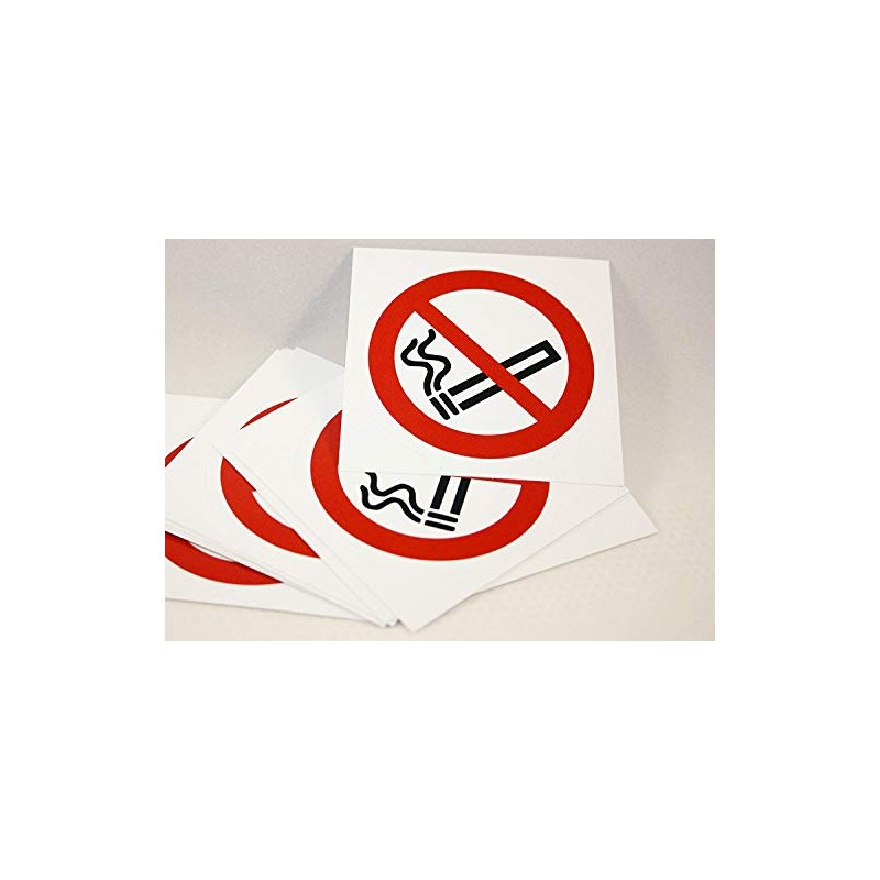 Sticker Smoking No Smoking No Smoking UV Protection Outdoor Pack