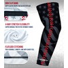 Exxact Sports 1 Pair Compression Arm Sleeves for Men Women,