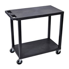 Luxor - 32" x 18" Cart - Two Flat Shelves