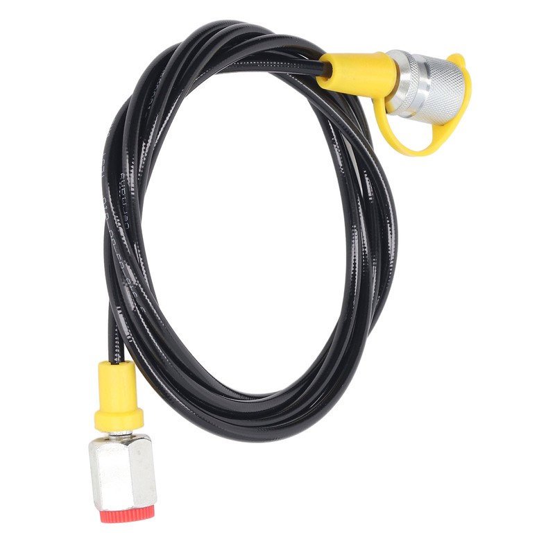 2m/6ft Hydraulic Pressure Test Hose 630Bar M16 X 2‑1/4BSP PU