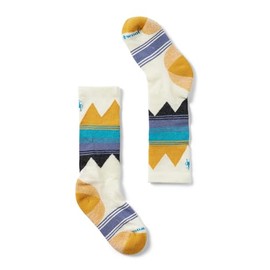 Smartwool Unisex Ski Light Cushion Over-the-Calf Socks (Toddler/Little Kid/Big Kid) Natural Small